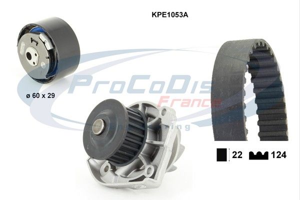 PROCODIS FRANCE Veepump + hammasrihmakomplekt KPE1053A